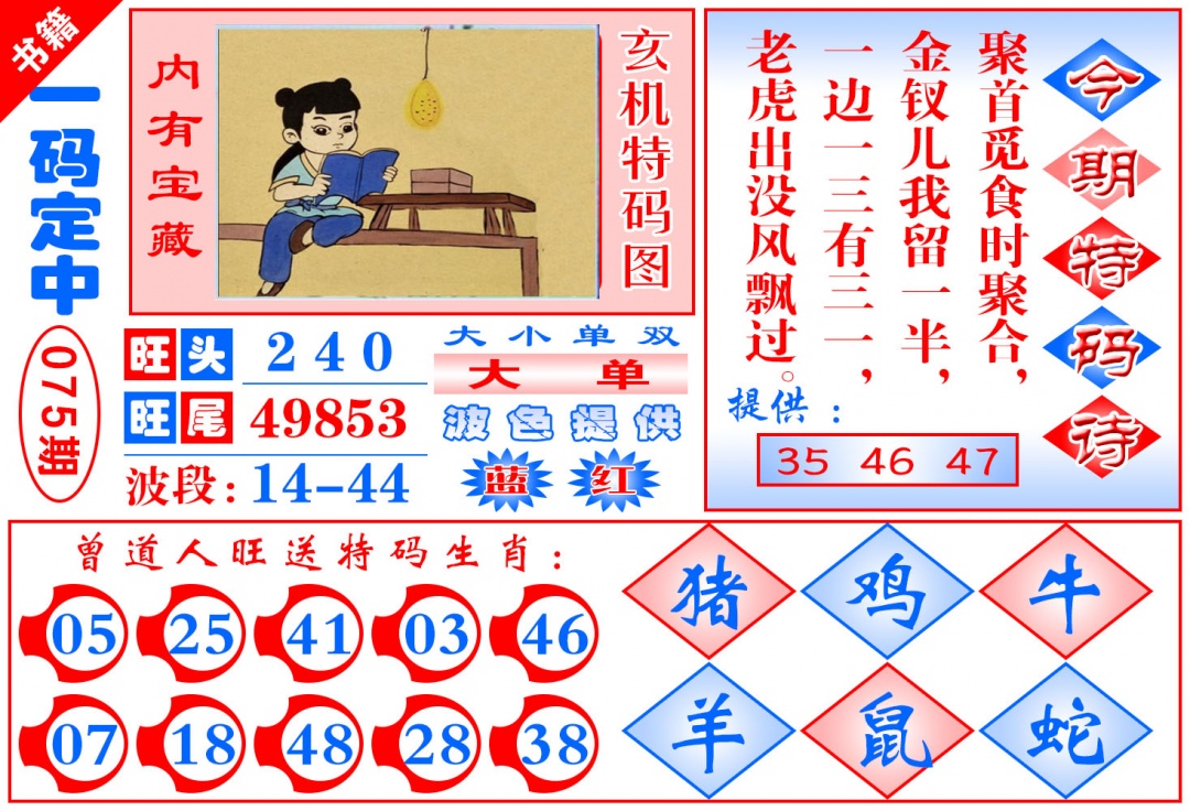 075期澳门定乾坤[图]